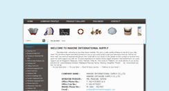 Desktop Screenshot of marinesupplygroup.com